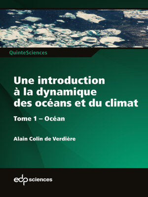cover image of Une introduction à la dynamique des océans et du climat